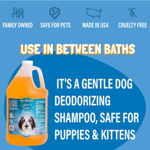 Groom'N Fresh Dog Shampoo – Odor Eliminating, Dog Bathing Supplies, Puppy Wash, Cat & Dog Grooming Supplies, Cruelty-Free, Made in USA, Dog Products – 1 Gallon