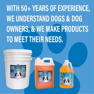 Groom'N Fresh Dog Shampoo – Odor Eliminating, Dog Bathing Supplies, Puppy Wash, Cat & Dog Grooming Supplies, Cruelty-Free, Made in USA, Dog Products – 1 Gallon