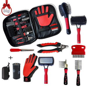 10-In-1 Professional Dog Grooming Kit | Complete Dog & Cat Grooming Supplies ...