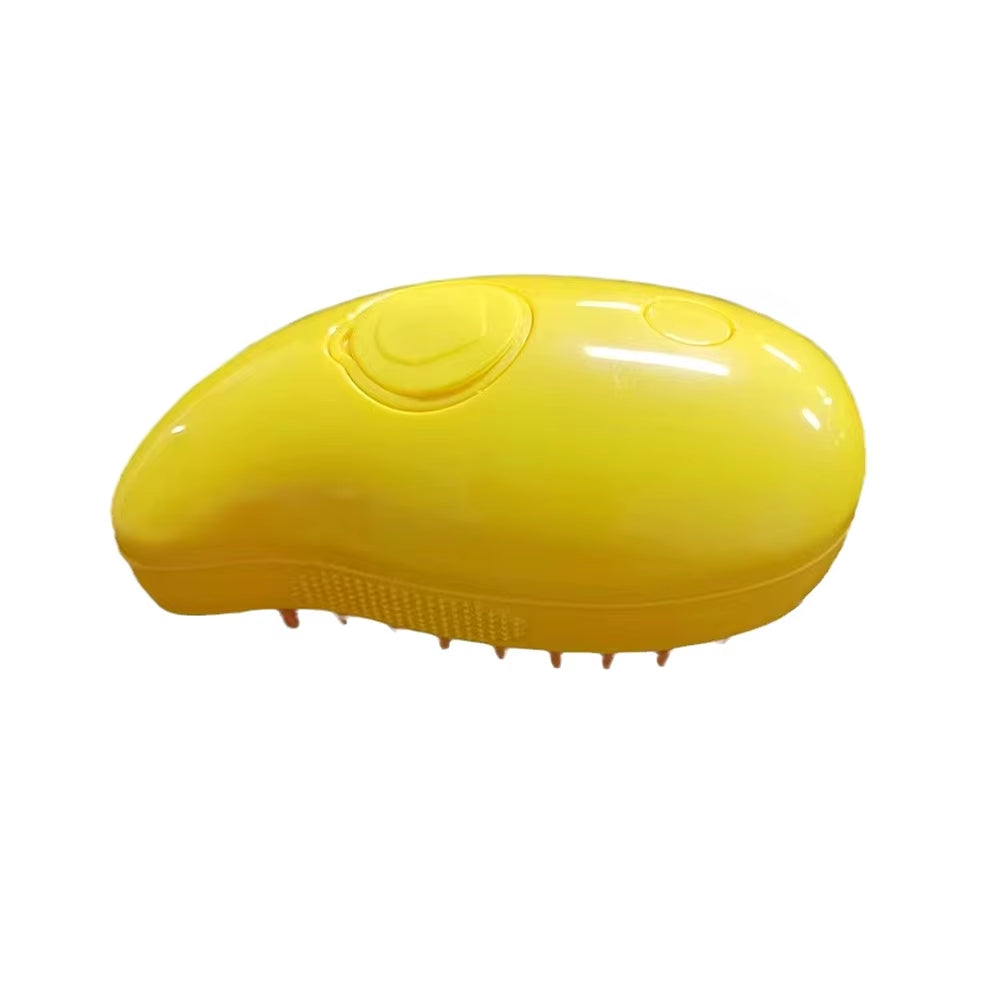 Steamy Dog Brush Electric Spray Cat Hair Brush 3 In1 Dog Steamer Brush for Massage Pet Grooming Removing Tangled and Loose Hair