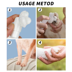 Pet Foot Cleaning Foam Dog Cat Paw Foot Wash Free Care 150Ml Pet Cleaning Supplies